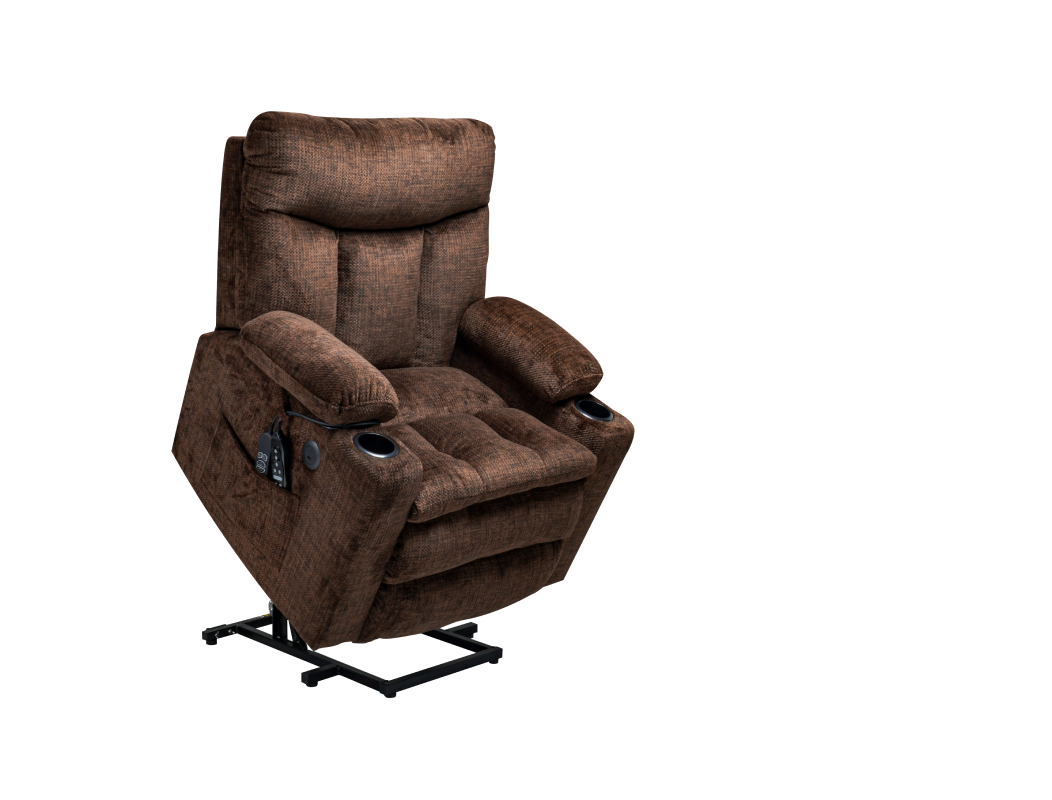 Oversized Power Lift Recliner w/ Power Headrest & Massage & Heat XL6-Pro