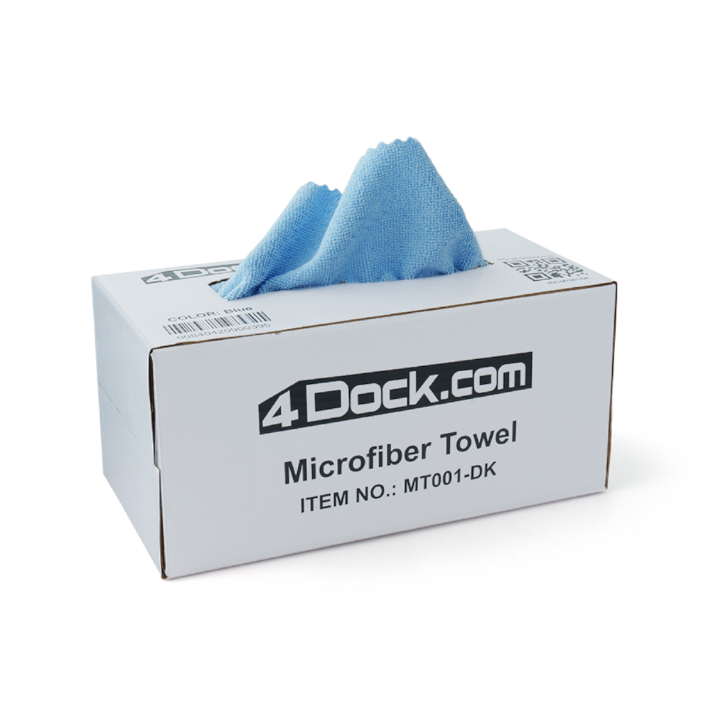 Disposable Microfiber Cleaning Rags - 50Pcs_4Dock