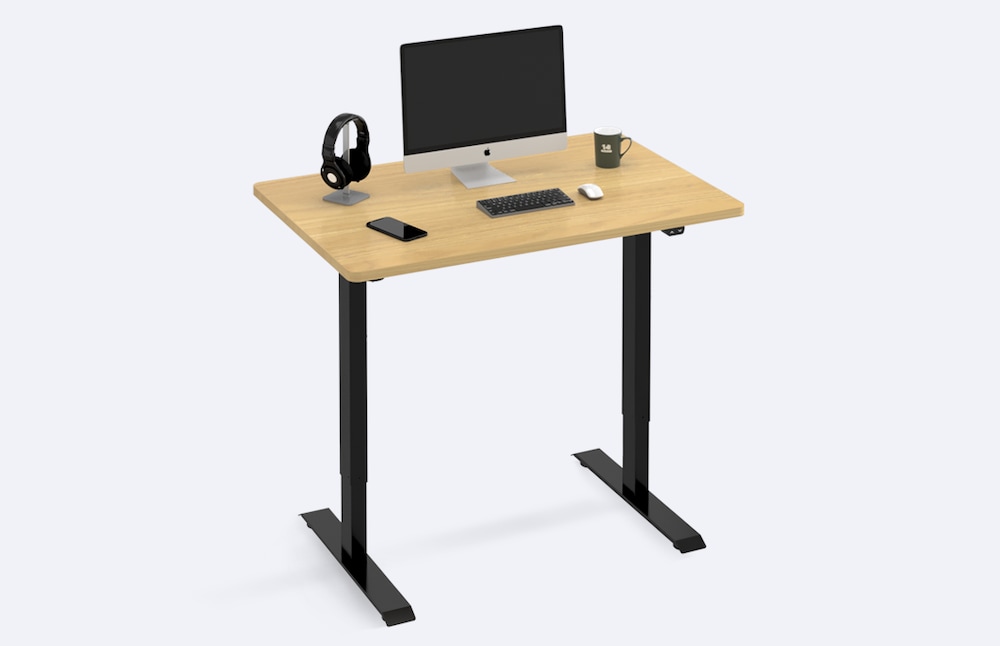55 X 28 Inches Electric Standing Desk WE1_4Dock