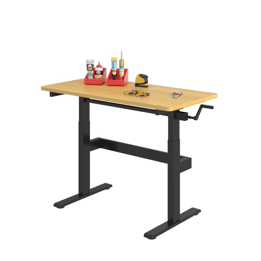 Hand Crank Height Adjustable Workbench WB4 | 4Dock