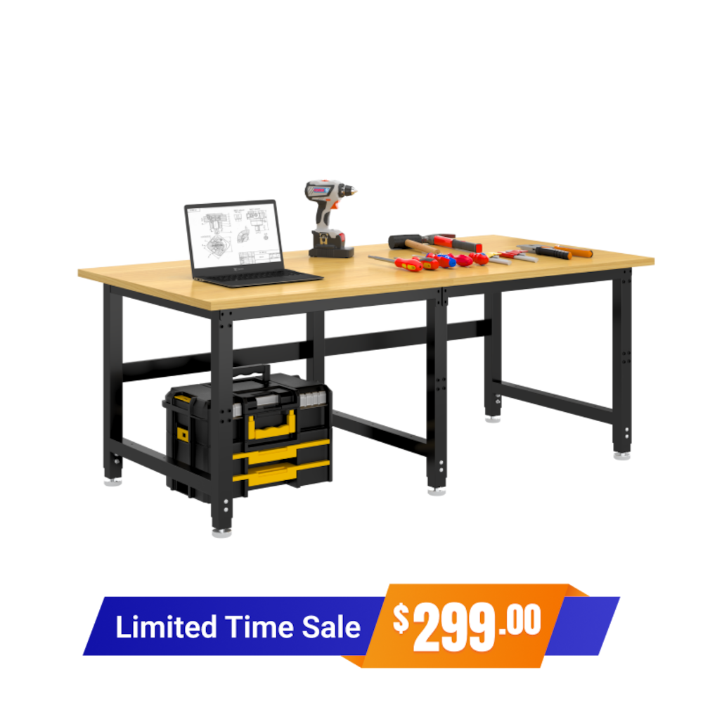 Heavy-Duty Industrial Packing Table – 72" × 36", 3,000 lb Capacity_4Dock