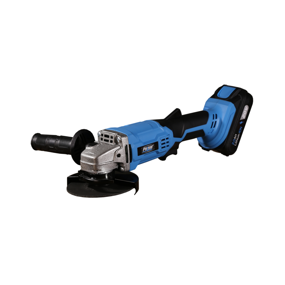 20V Li-ion Cordless Angle Grinder 2-Position Side Handle_4Dock