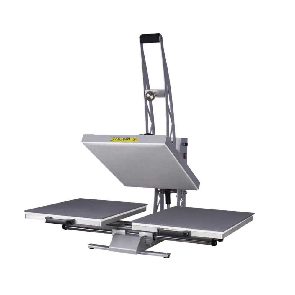 24" x 16" Auto-Open Dual Platen Heat Press Machine | 110V, 2000W | Slide-Out Design_4Dock