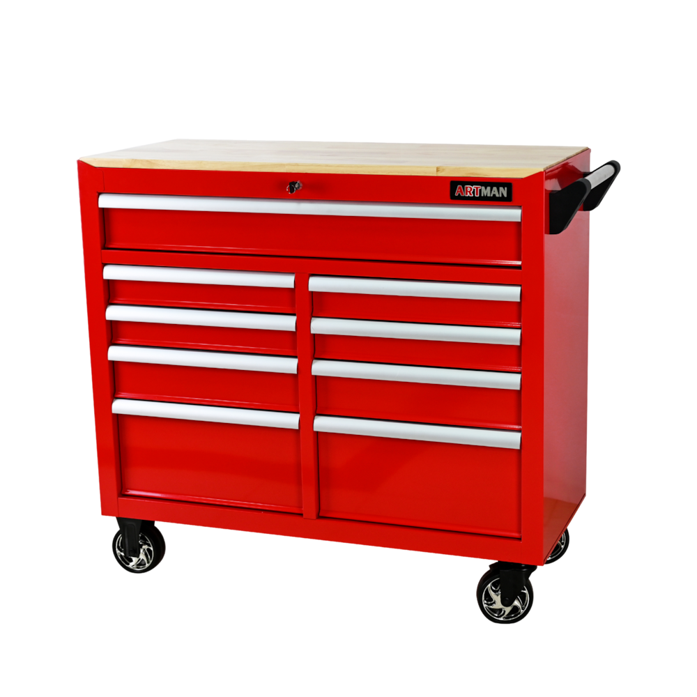9-Drawer Mobile Tool Storage Cabinet SC009D-DJ_4Dock