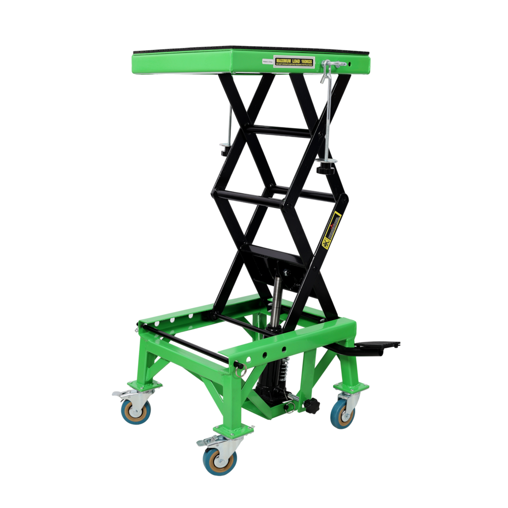 350 lbs Hydraulic Motorcycle Scissor Jack Lift_4Dock