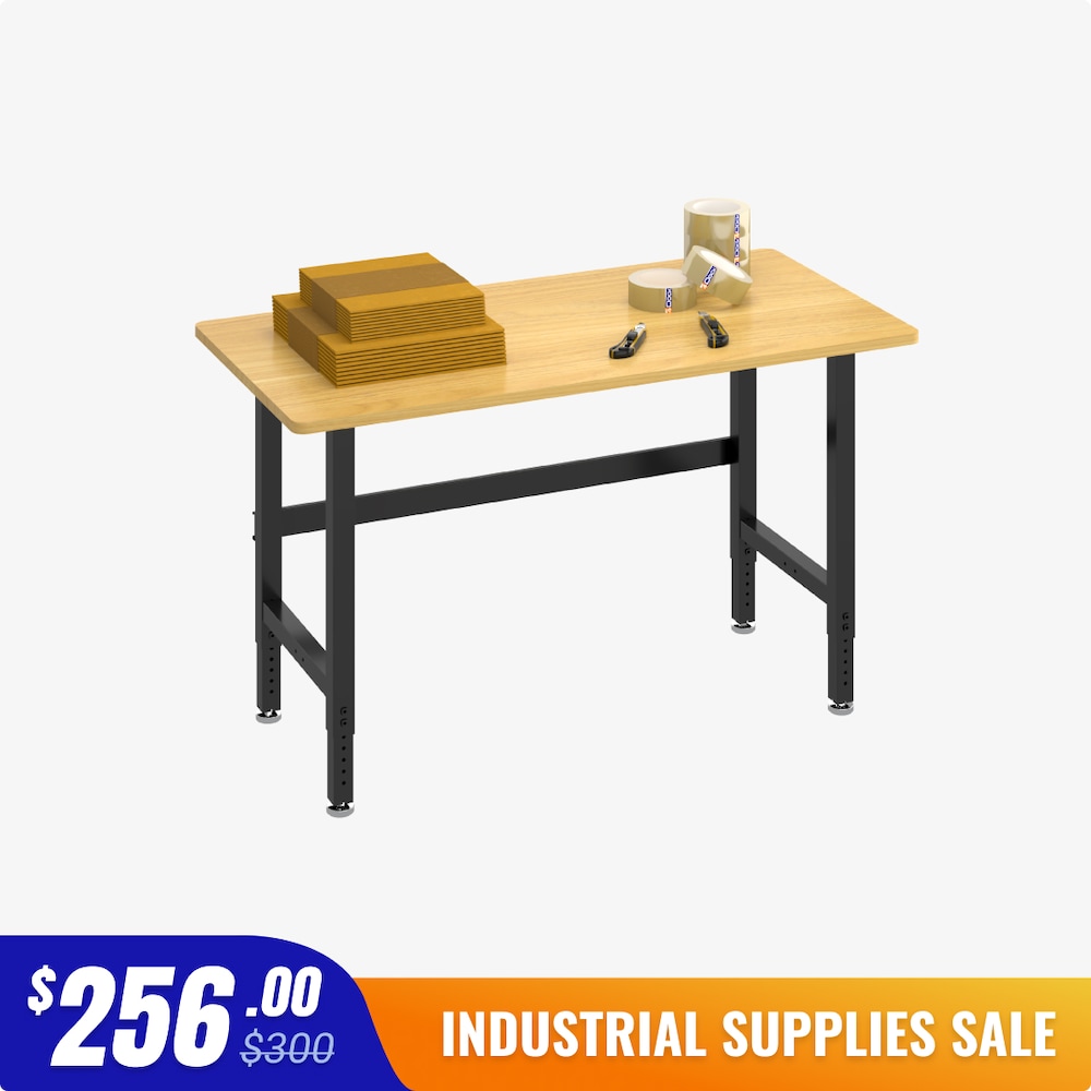 Standard Heavy-Duty Industrial Packing Table_4Dock
