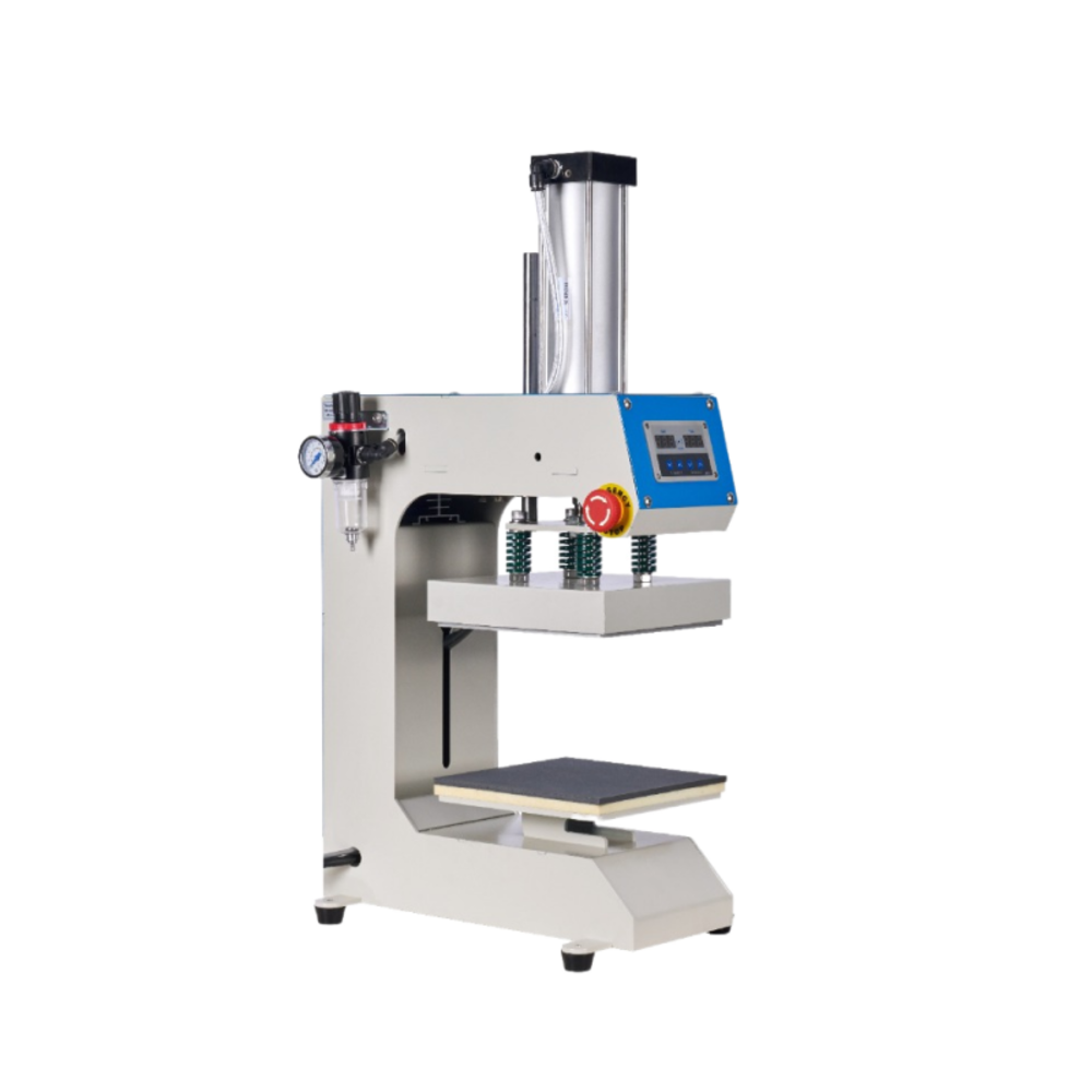 8x8 Label Pneumatic Heat Press Machine_4Dock