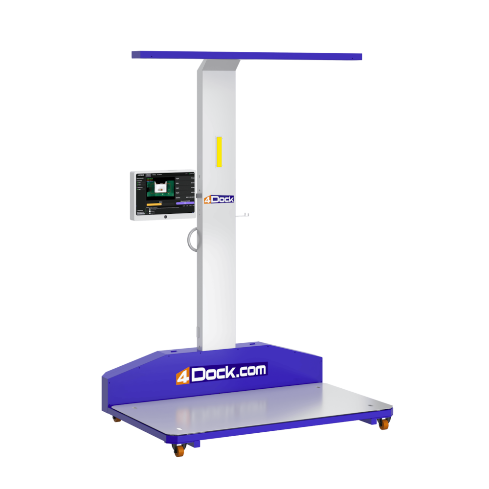 Mobile Parcel Dimension Weight Scanner_4Dock
