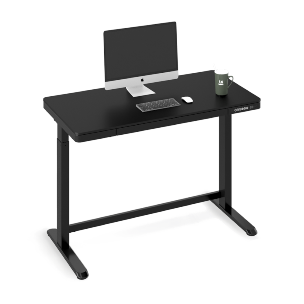 Electric Standing Desk WE8 with USB Charging Ports and Storage Drawer_4Dock