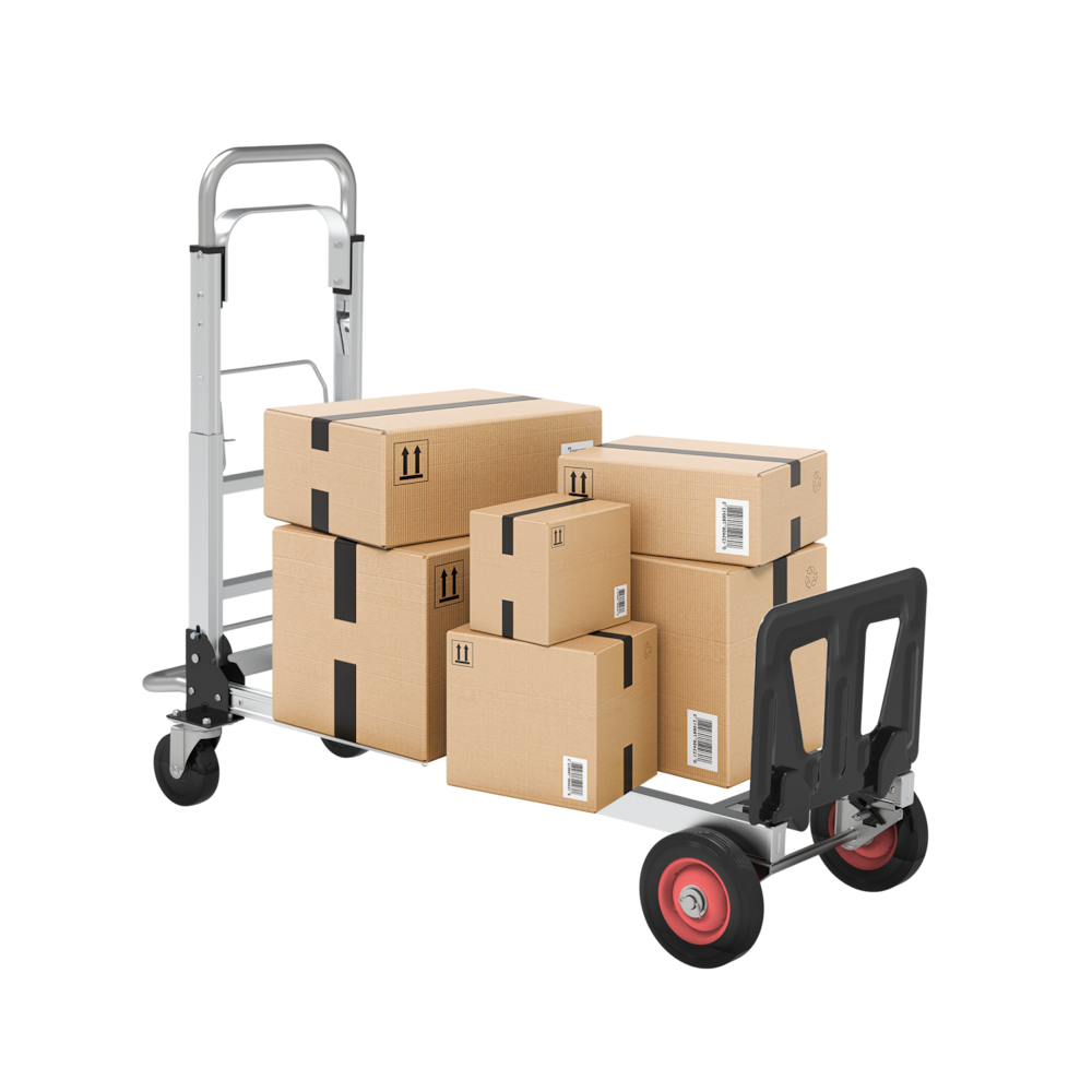 3 in 1 Convertible Hand Truck and Dolly_4Dock