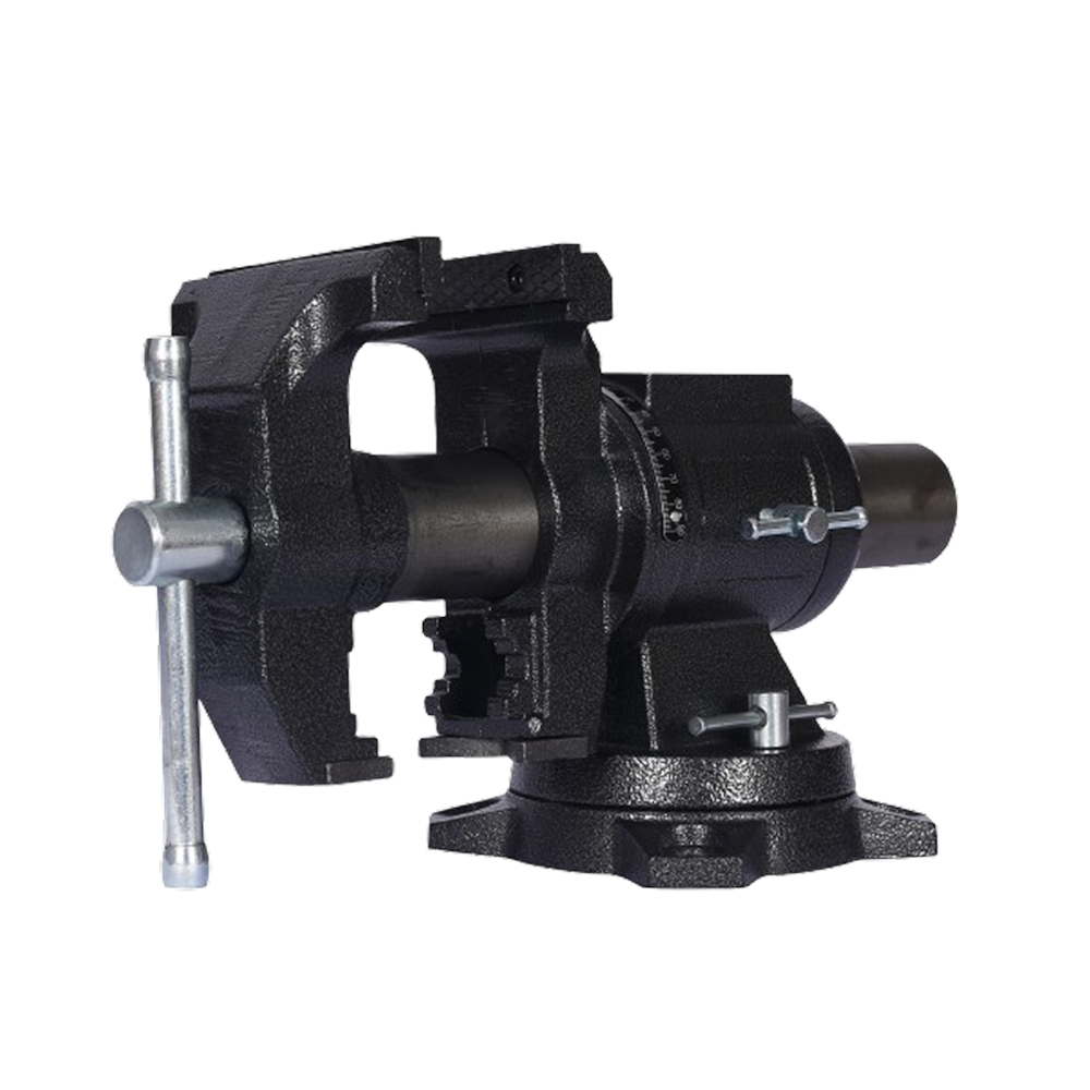 5" Multi-jaw Rotating Bench Vise,Multipurpose Vise Bench_4Dock
