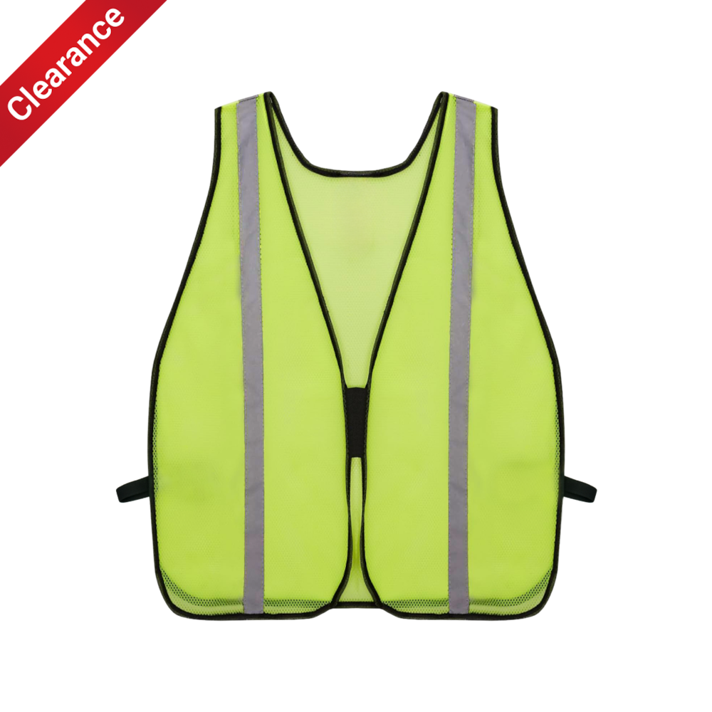 General Purpose Hi-Vis Safety Vest - 10 Pcs_4Dock