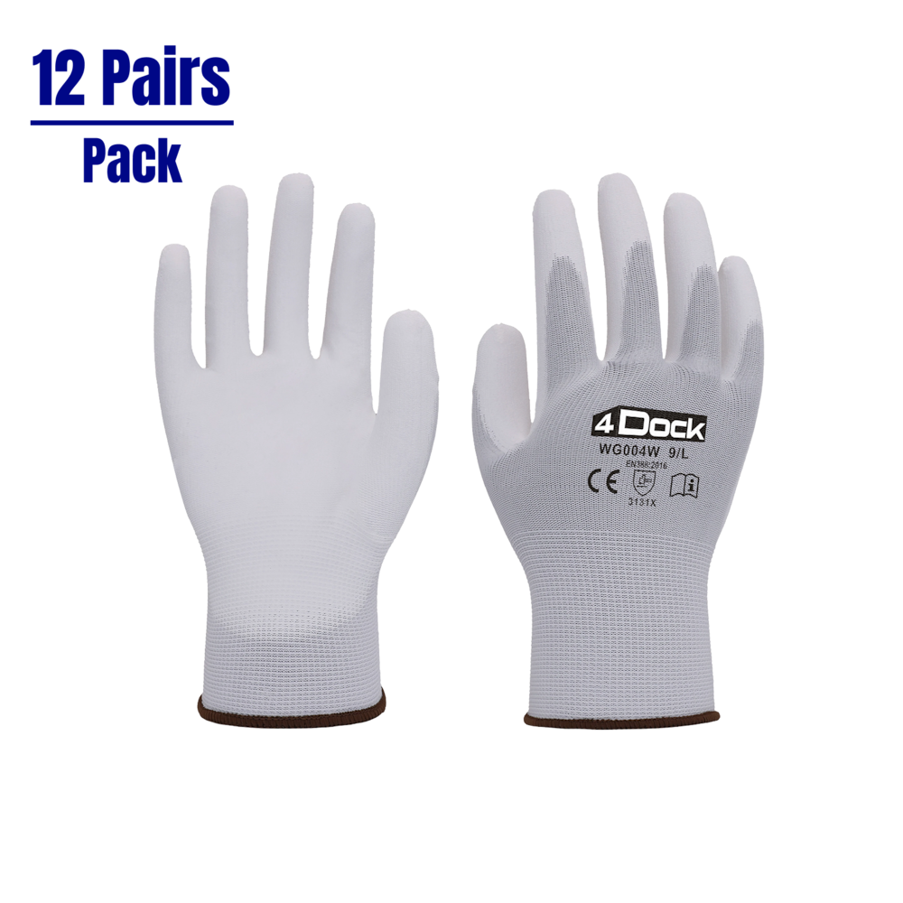 PU Coated Glove - 12 Pairs_4Dock