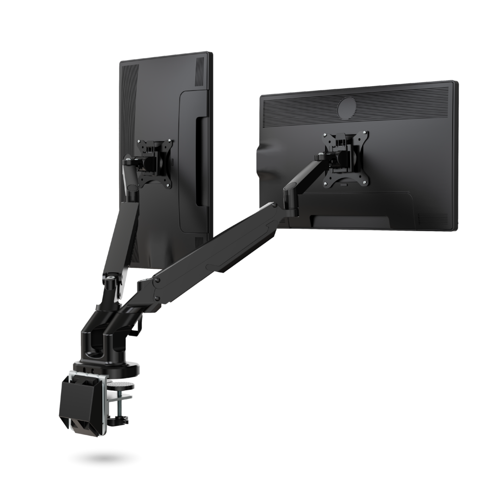 Dual Monitor Stand WMA8D Support Max 32 Inch, 4.4 - 19.8 Lbs Screen_4Dock