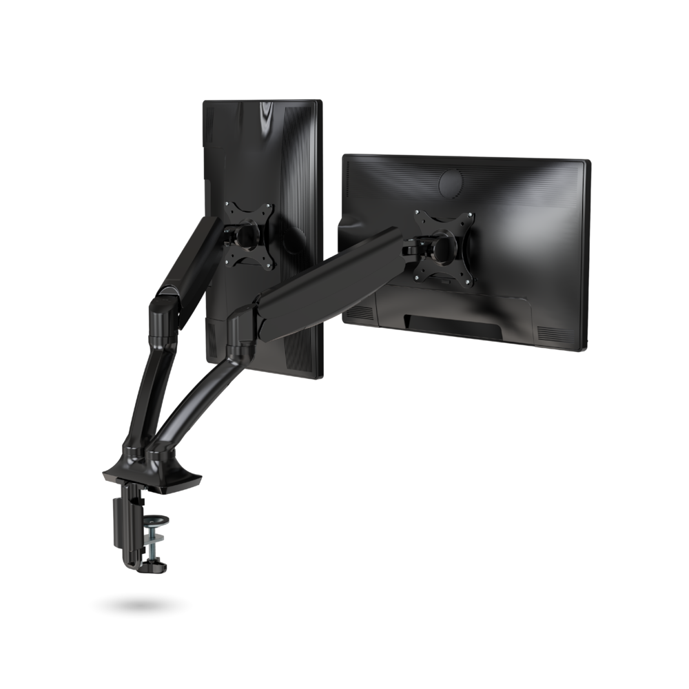 Dual Monitor Stand WMA5D Support Max 27 Inch, 3.3 - 11 Lbs Screen_4Dock