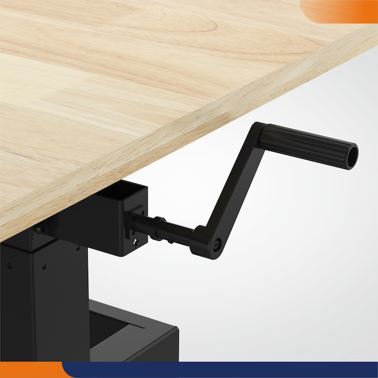 Hand Crank Height Adjustable Workbench WB4 | 4Dock