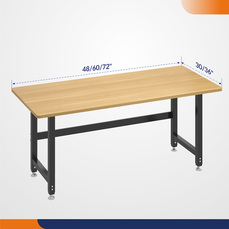 Standard Heavy-Duty Industrial Packing Table | 4Dock