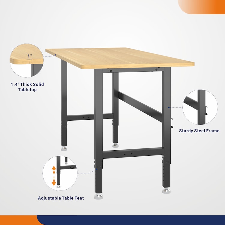 72x36 Industrial Packing Station | Packing Table with Optional