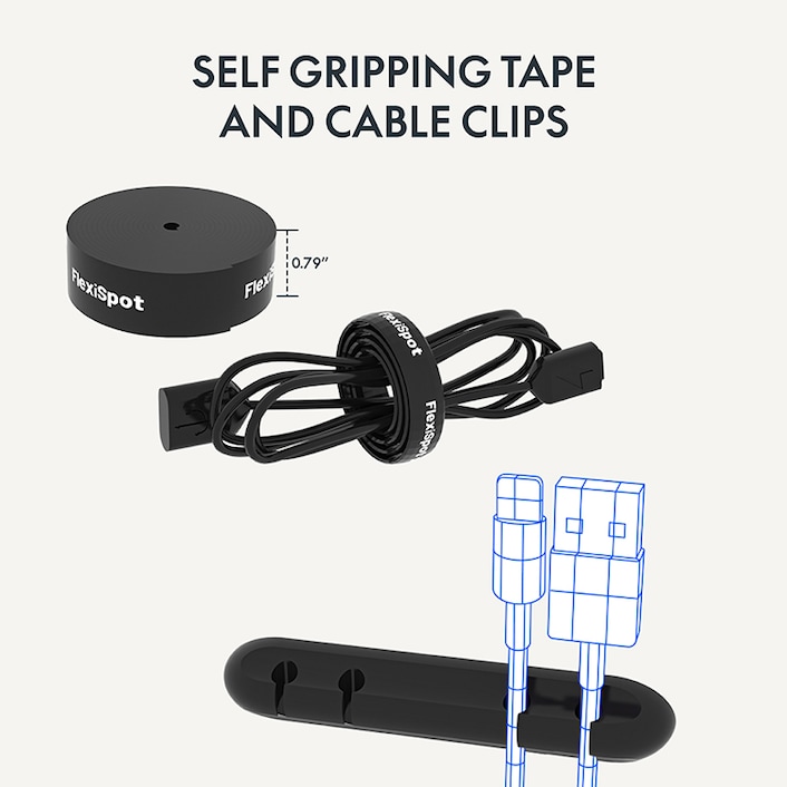 Magnetic Cable Clips by UPLIFT Desk