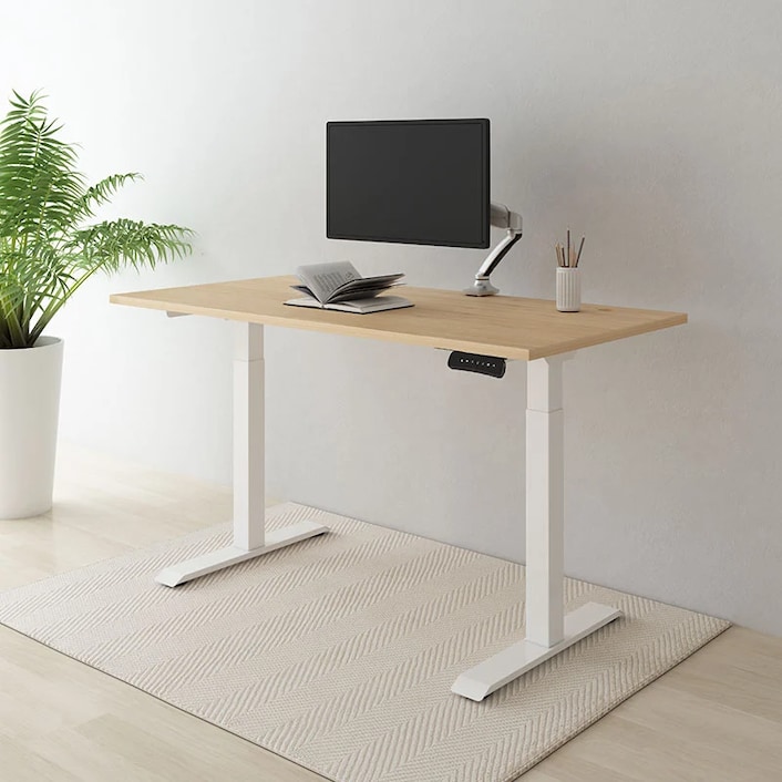 Natural Bamboo Desk Top - SmartDesk Surface by Autonomous
