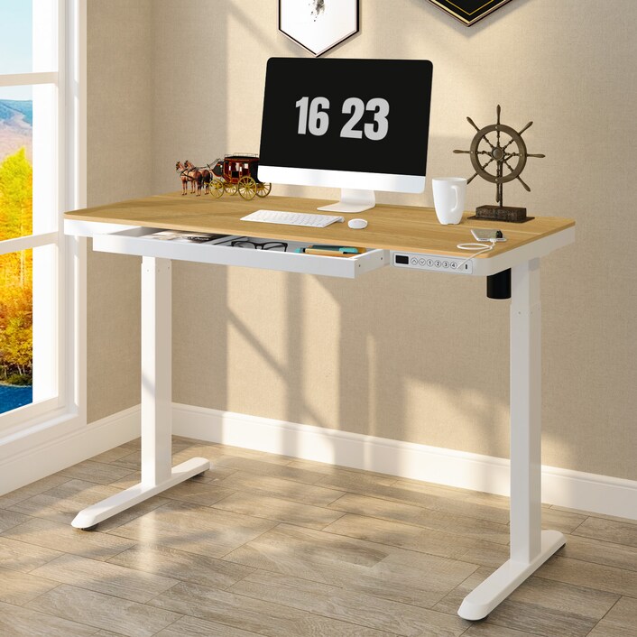 Tarrance height adjustable standing clearance desk