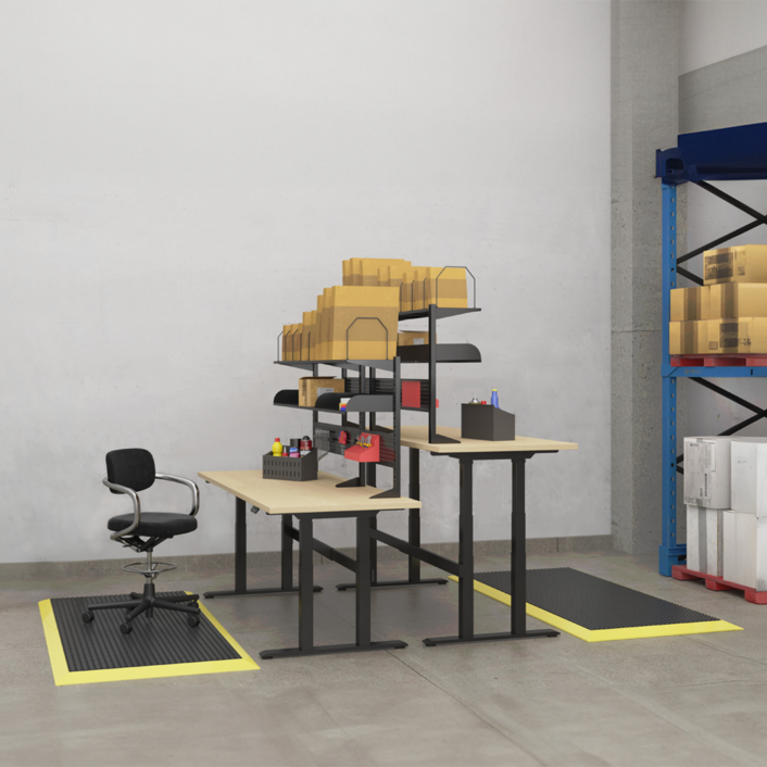 Electric Adjustable Height Workbench | 4-Motor, 4-Leg