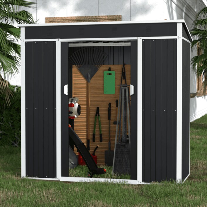 D663 Outdoor storage shed | FLEXIMOUNTS