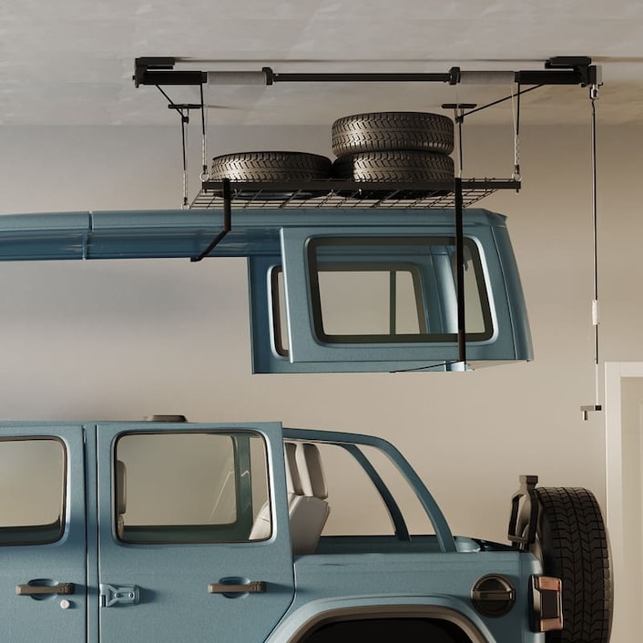 GL1 Overhead Garage Lifting Storage Rack