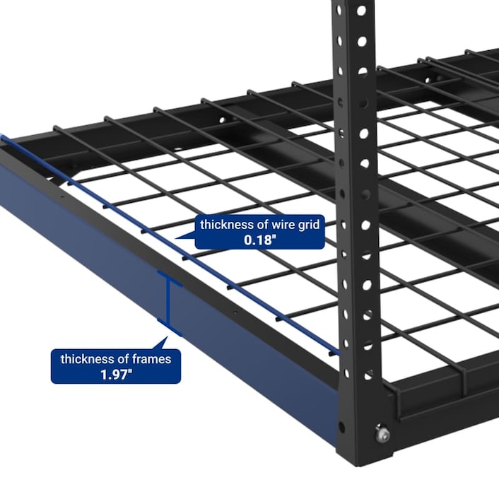 Max Series 3′ x 8′ Heavy Duty Overhead Garage Storage Rack Max Series 3′ x 8′ Heavy Duty Overhead Garage Storage Rack