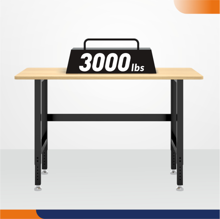 WB3RB Heavy Duty Workbench Widened Version | FLEXIMOUNTS
