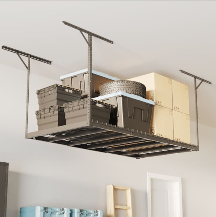 Max Series 3′ x 6′ Heavy Duty Overhead Garage Storage Rack