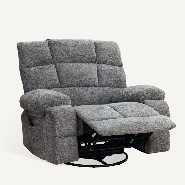 Oversized swivel recliner sale