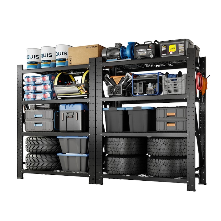 Heavy Duty Metal Freestanding Shelves for Garage | FLEXIMOUNTS