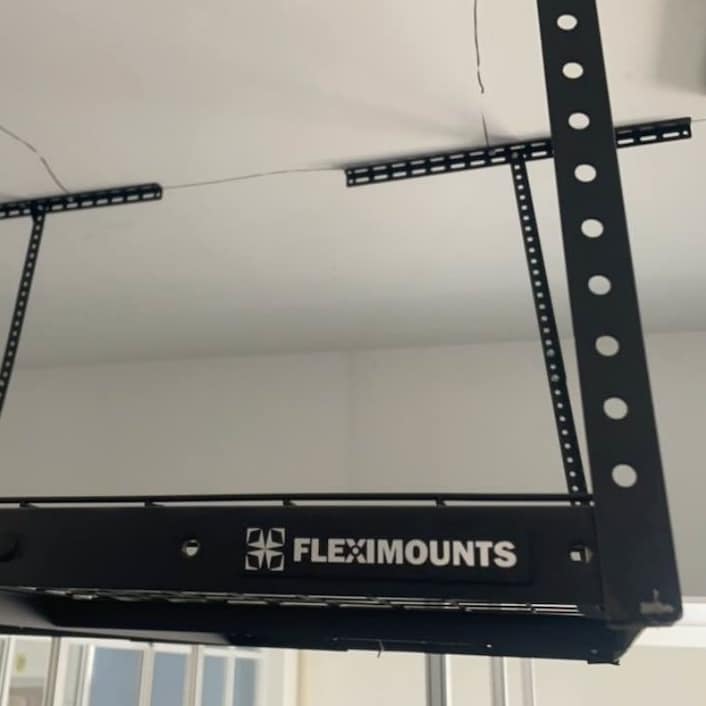Best Classic 4' x 8' Overhead Garage Storage Rack | FLEXIMOUNTS