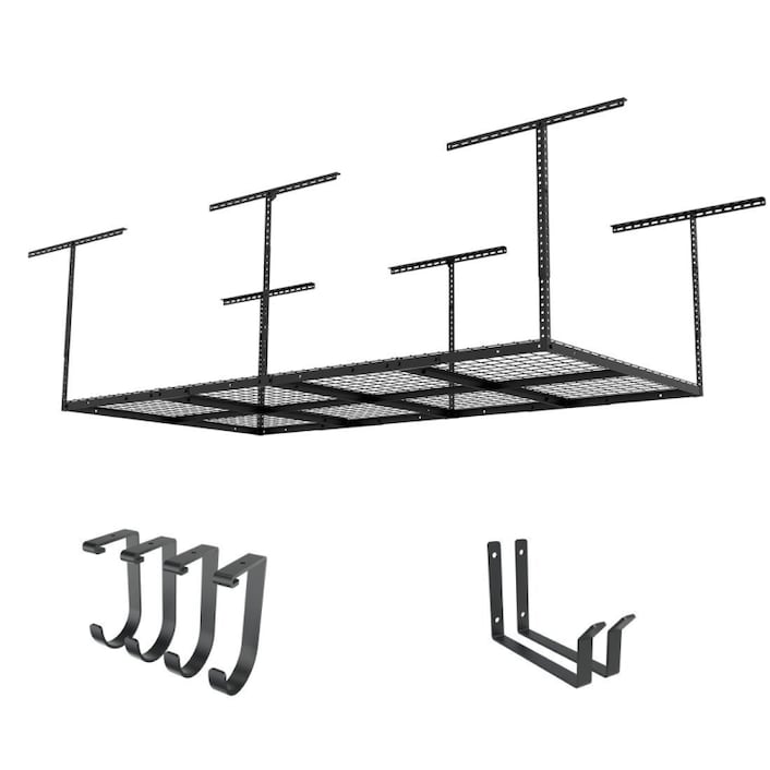 GR48-H Hooks 4' x 8' Overhead Garage Storage Rack - May 2025