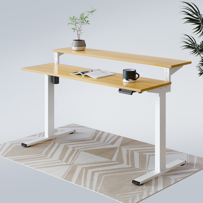 Flexispot EF1 2 Tier Standing Desk … curated on LTK