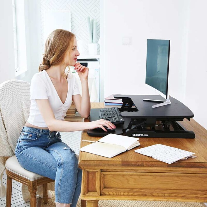 Flexispot stand up desk converter 28 discount