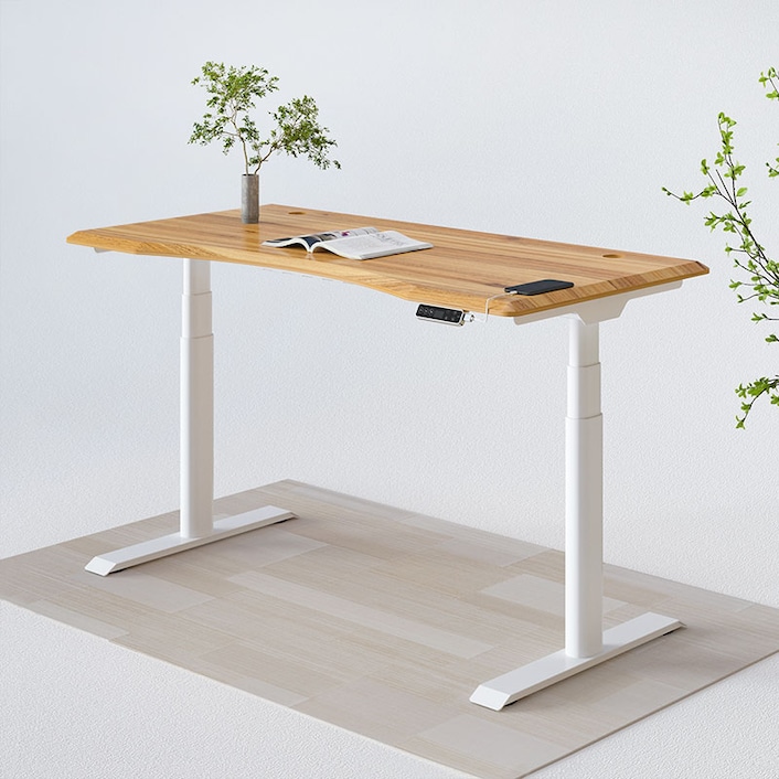 Oval Shaped Standing Desk (E8)