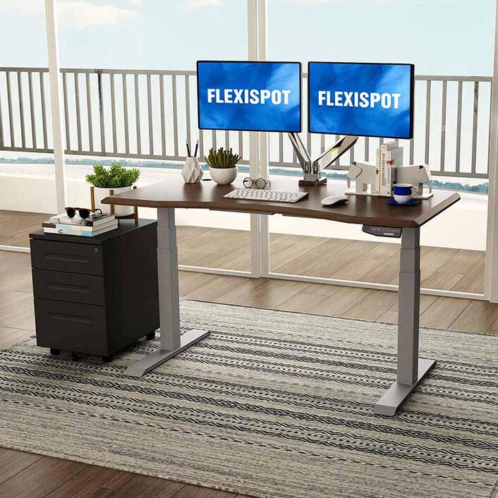 Flexispot curved desk sale