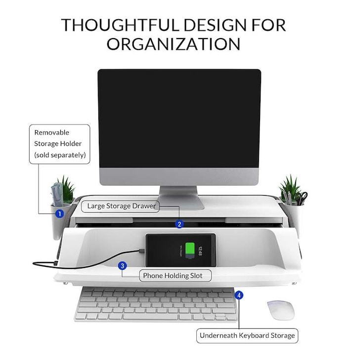 Flexispot monitor shop stand workstation
