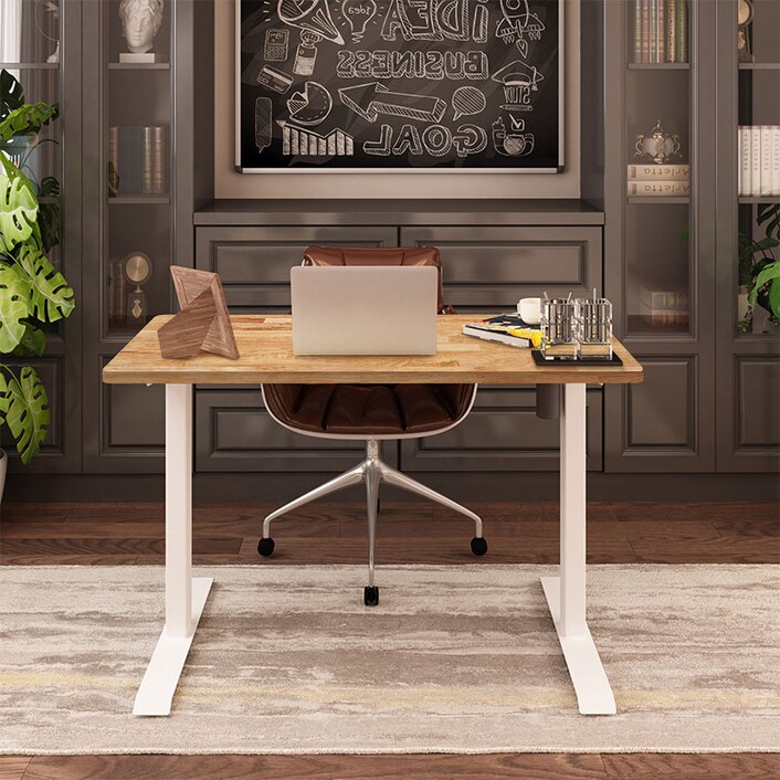 Willow Solid Wood Standing Desk