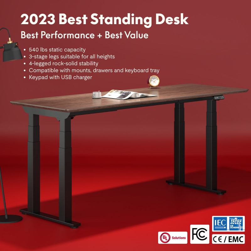 4-leg Standing Desk (E7 Plus) | Flexispot