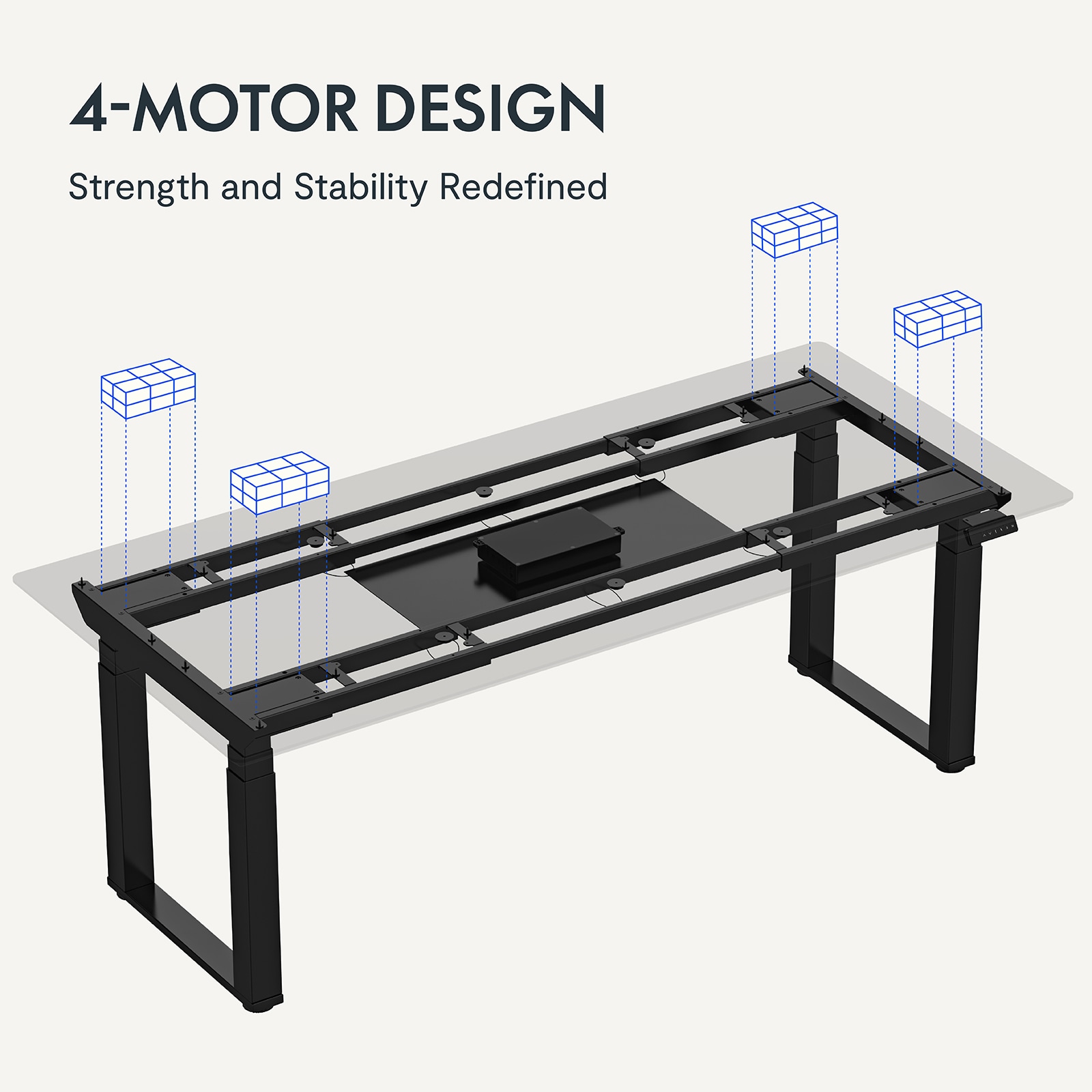 FlexiSpot Odin 4-Leg standing desk E7Q