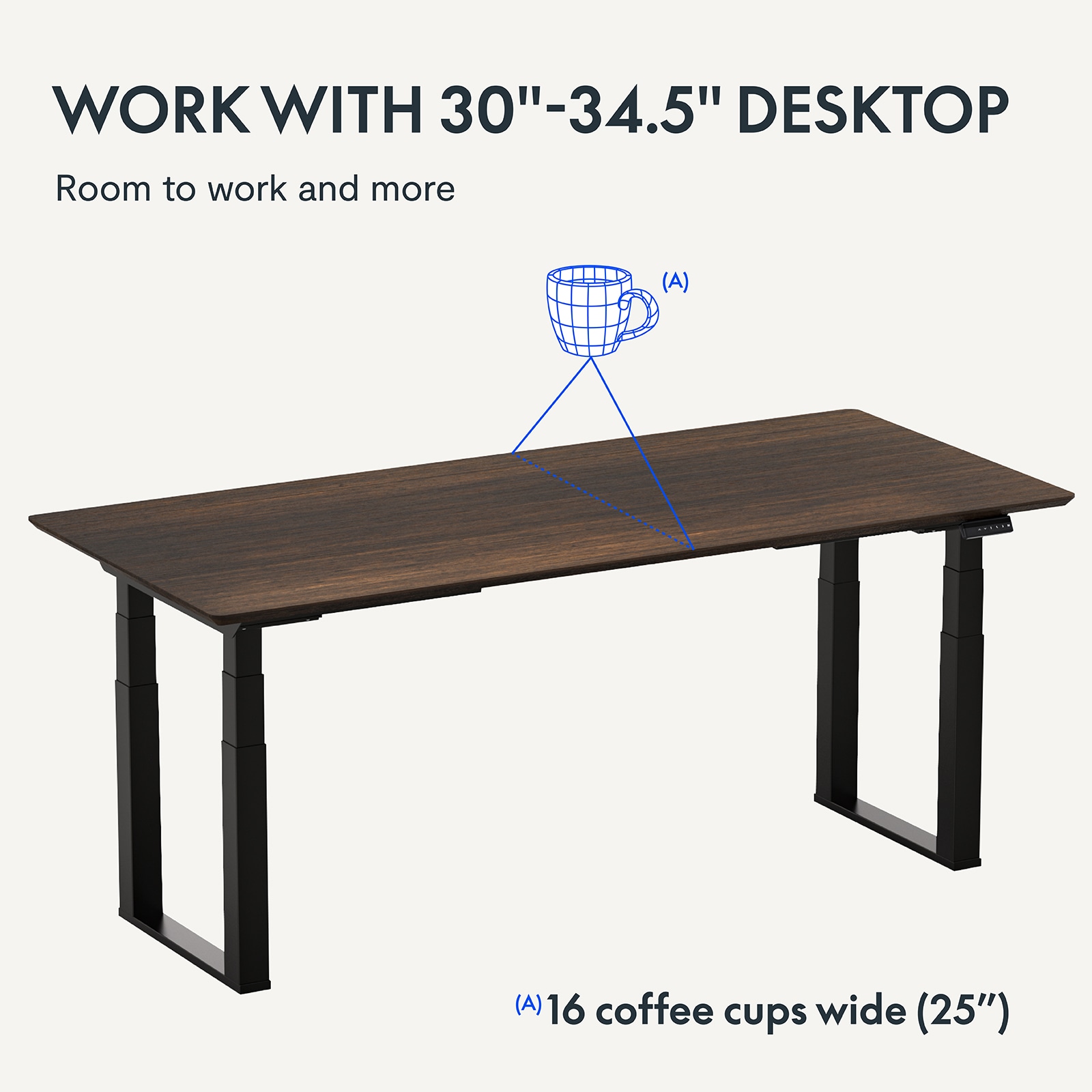FlexiSpot Odin 4-Leg standing desk E7Q