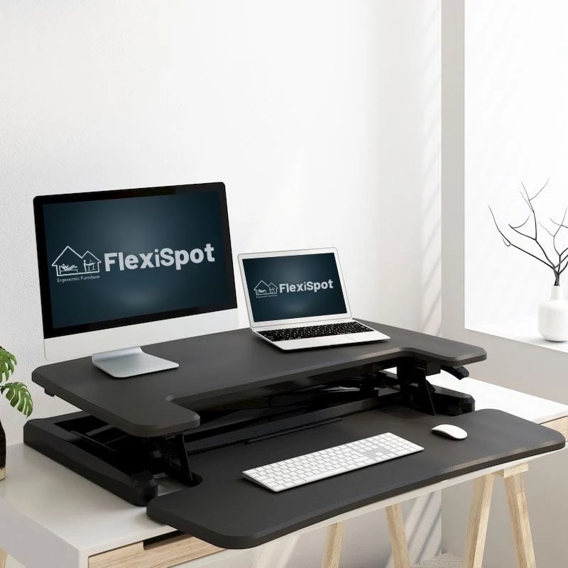 Sit Stand Desk Converter (M7MB) -35'' | Flexispot