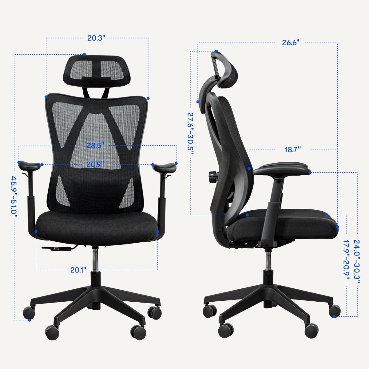 Soutien Ergonomic Office Chair C5 | Flexispot