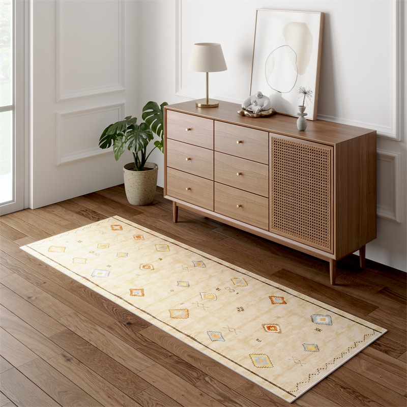 FlexiSpot Washable Rug Runner – Machine Washable, Kid and Pet Friendly ...