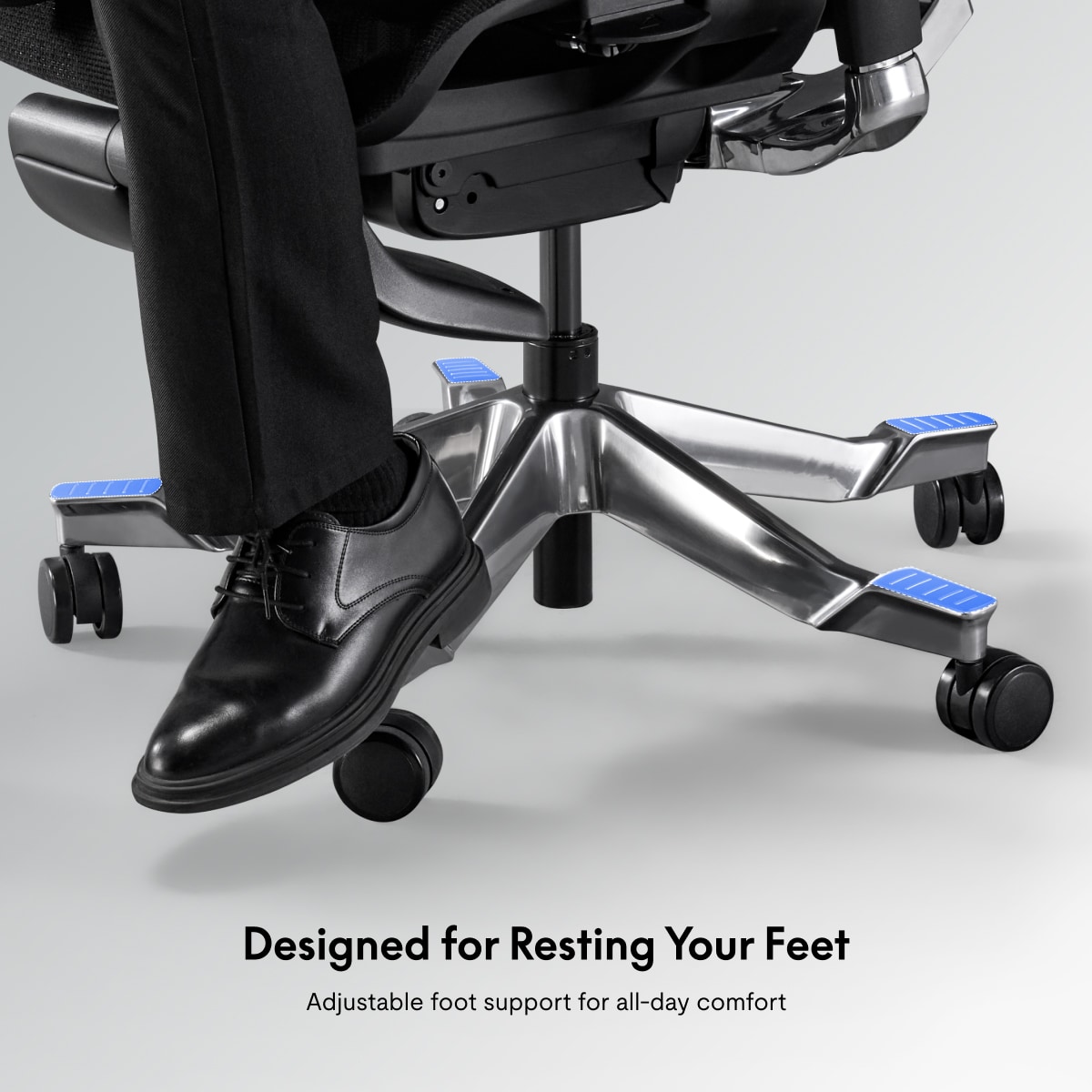 FlexiSpot Ergonomic Office Chair with Footrest|Chair For Back Pain