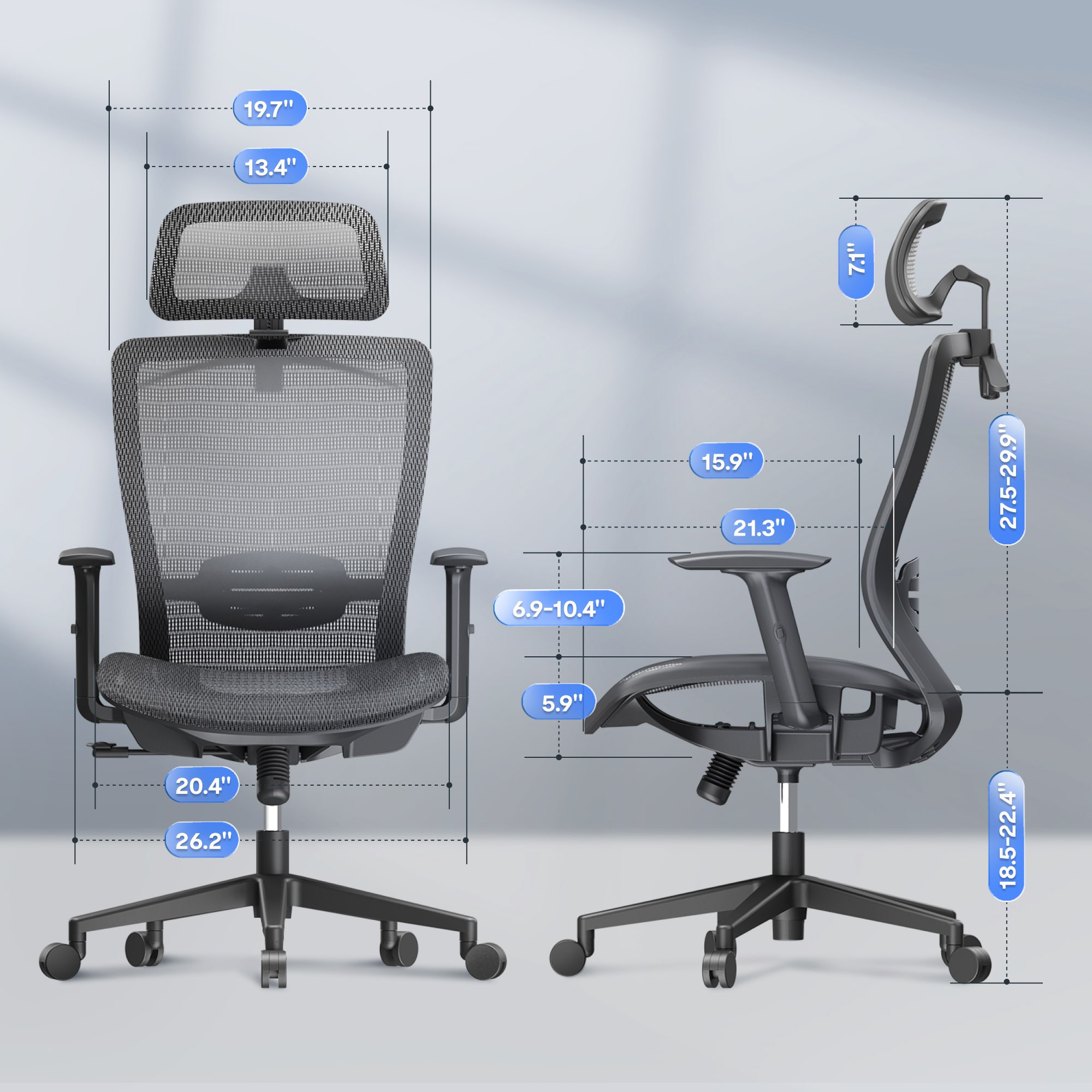 Ergonomic Office Chair OC3B Flexispot