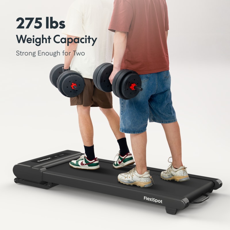 FlexiSpot WPM03 Treadmill - 9-Level Incline, 275 lbs Capacity